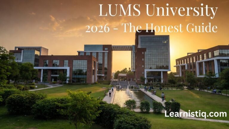 LUMS University 2026: Honest Complete Guide - Admissions, Fees & Scholarships