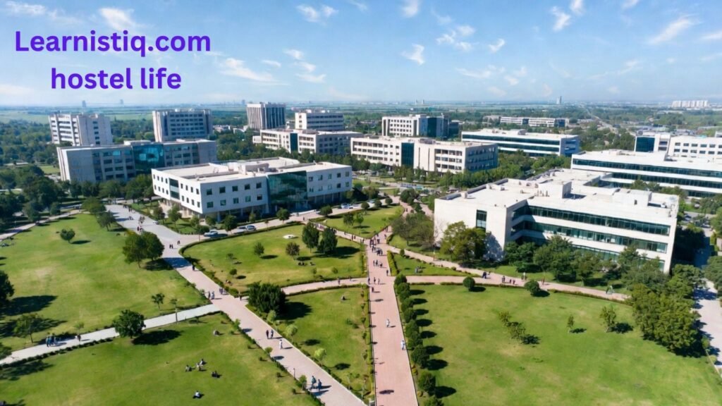 Aerial view of COMSATS University Islamabad spacious green campus with modern buildings and facilities - CUI Campus Overview 2026