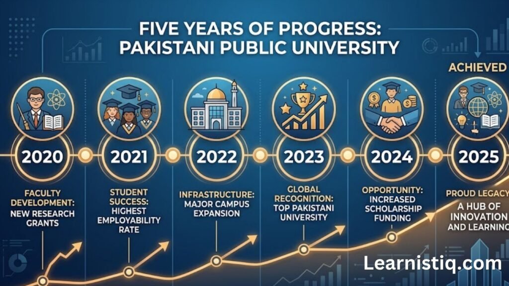 Two Pakistani university students studying together on outdoor campus bench with laptop and textbooks at BZU university Multan