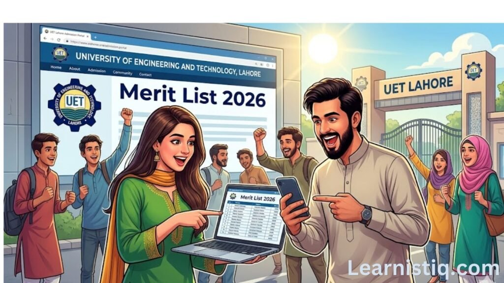 UET Lahore Closing Aggregates 2026 for Computer Science, Electrical, Civil and Mechanical Engineering